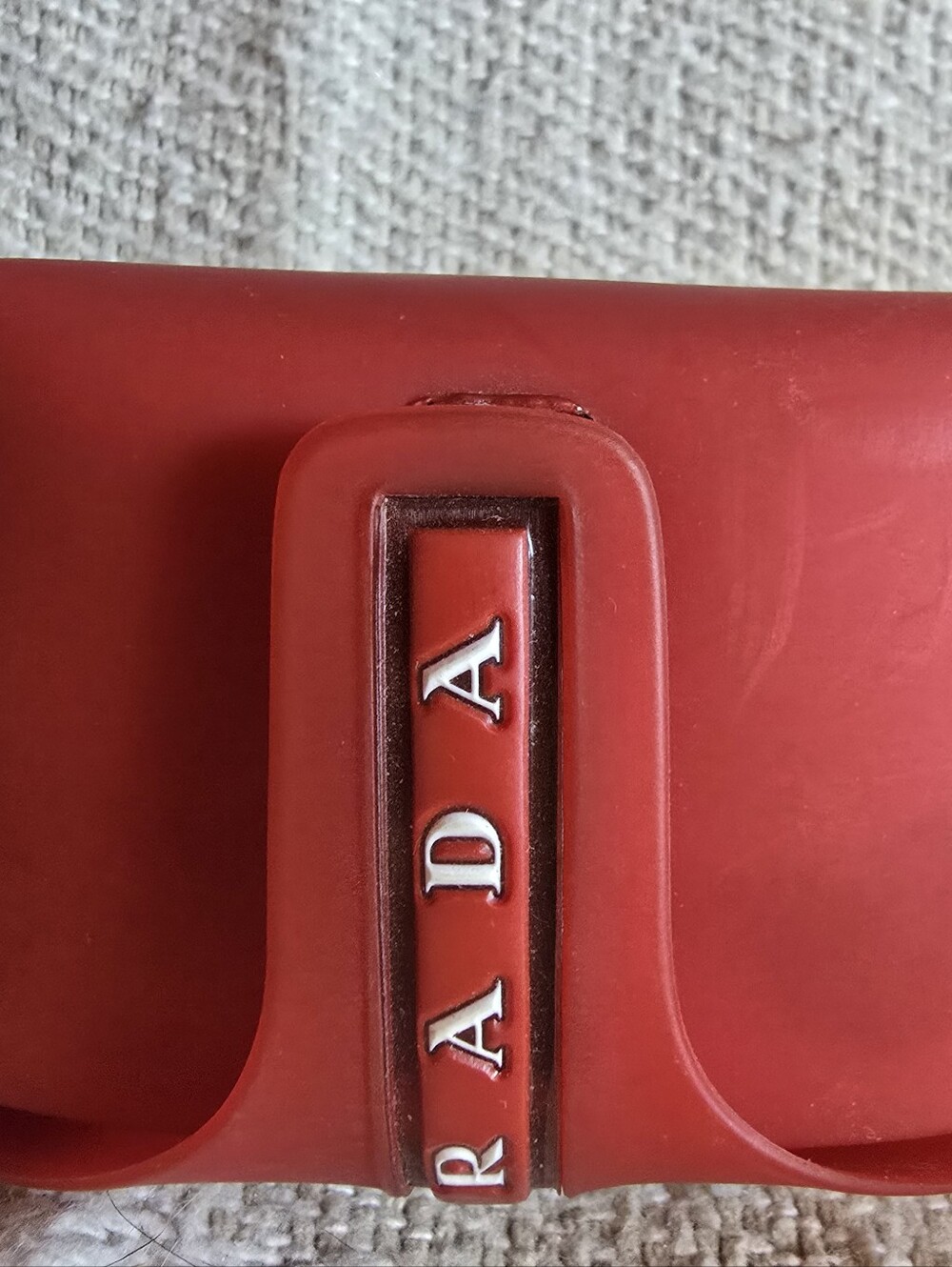 Fantastic Find! Prada Men's Black Tortoiseshell Eyeglasses with Red Case - Picture 5 of 8